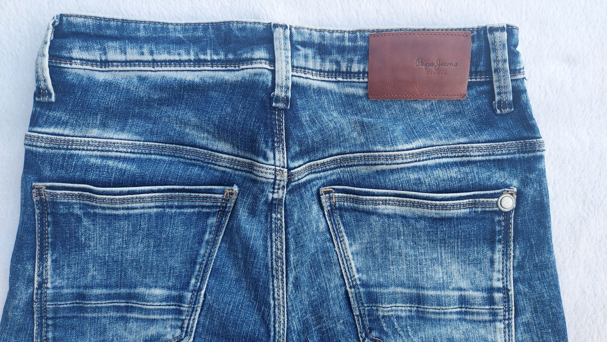 Calças de ganda da Pepe Jeans Skinny reg waist Nickles - 8 anos