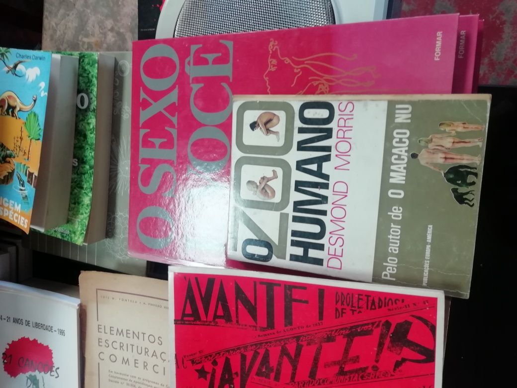 Livros vários antigos