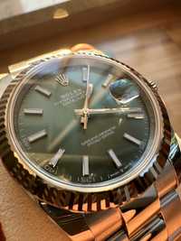 Rolex Datejust 41 green Oyster