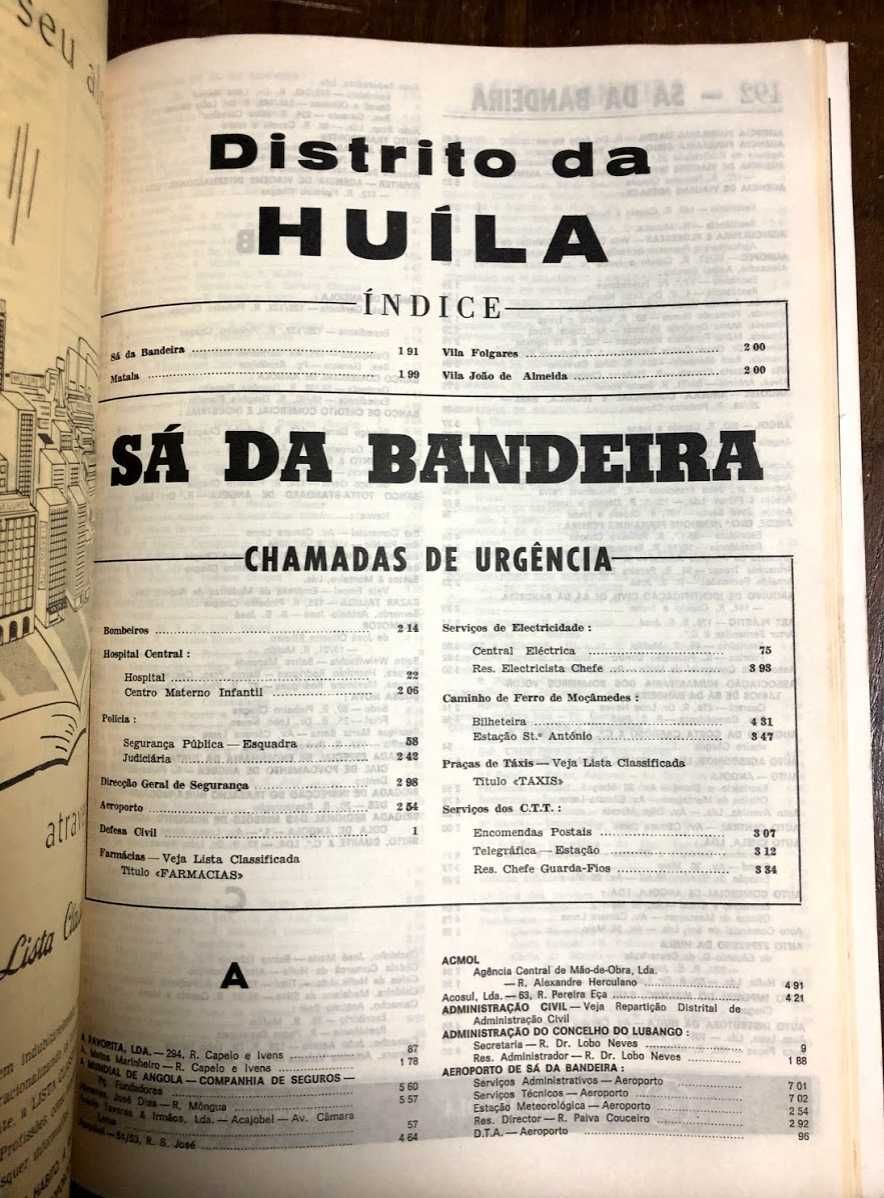 Lista Telefonica de Angola 72/73