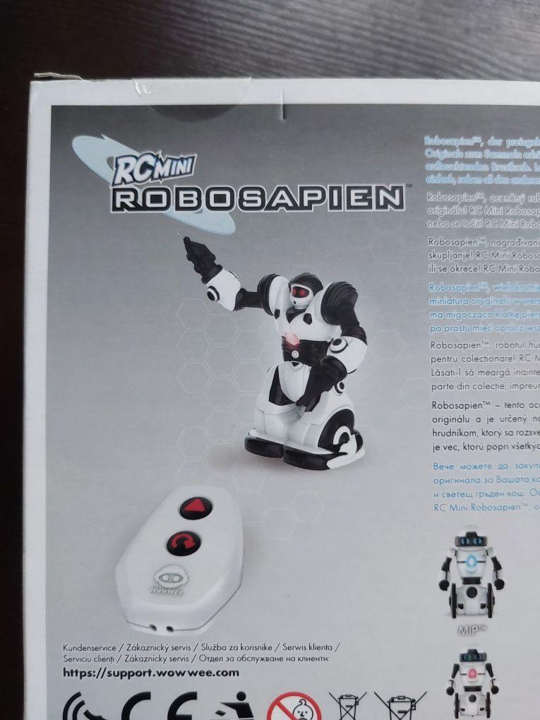 Robot RCmini RoboSapien z pilotem kolekcjonerski nowy wysyłka