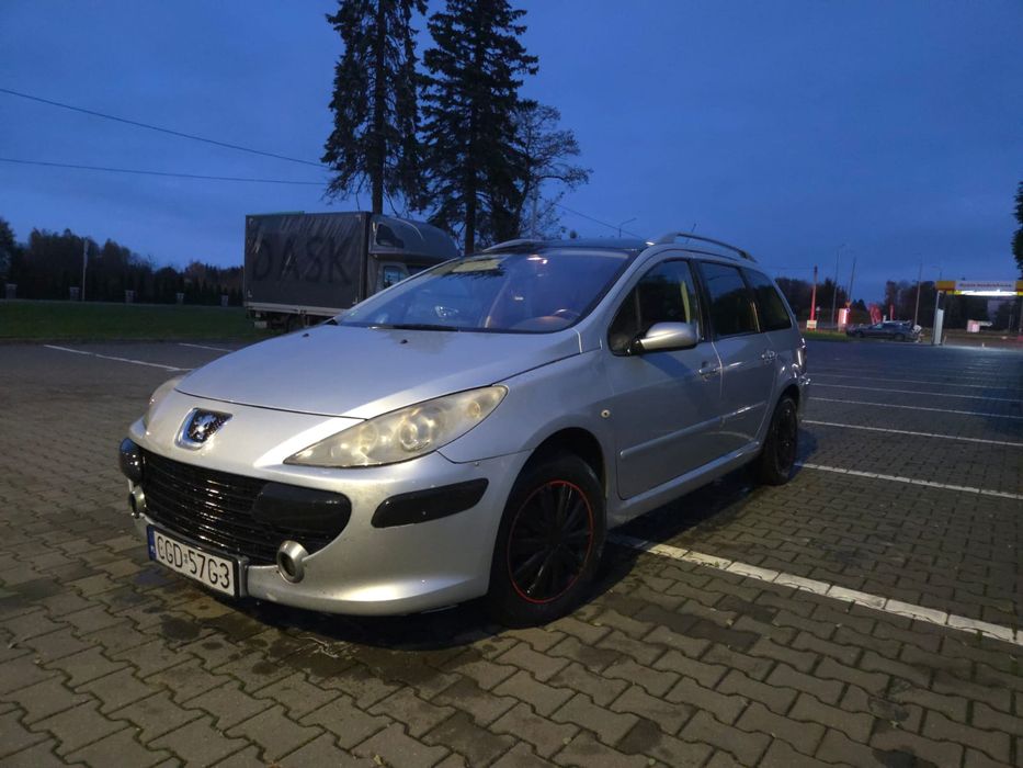 Peugeot 307 1.6 HDi 7 miejsc.