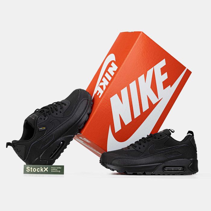 Мужские кроссовки Nike Air Max 90 "Black Cordura" Размеры 40-45