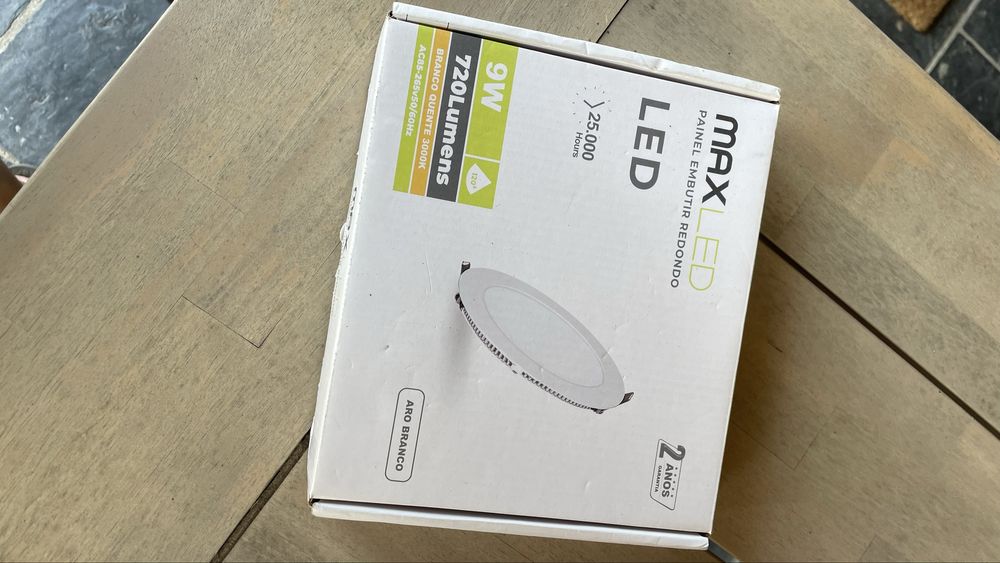 Focos, Luminarias, led de embutir / encastrar / teto