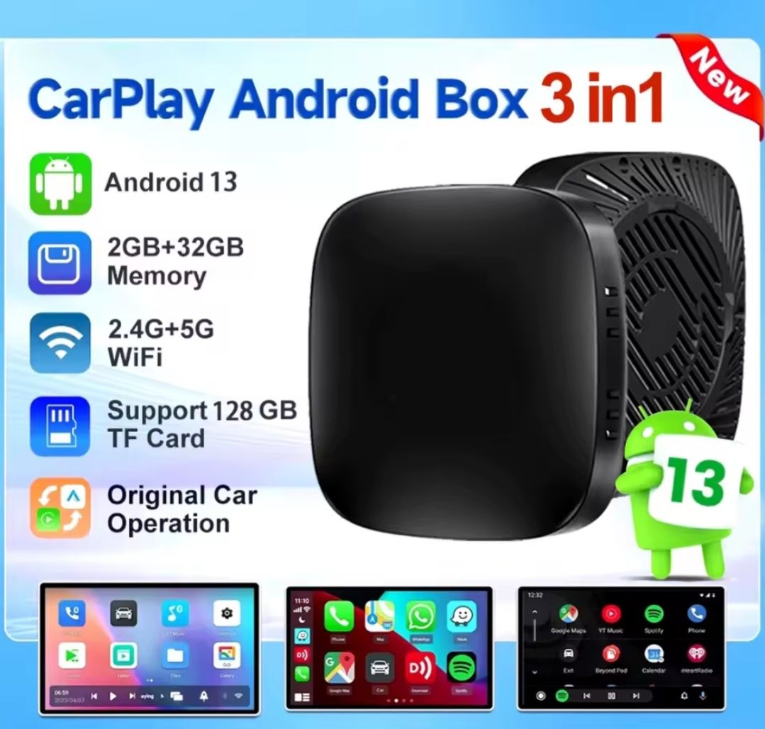 Android ,CarPlay do samochodu