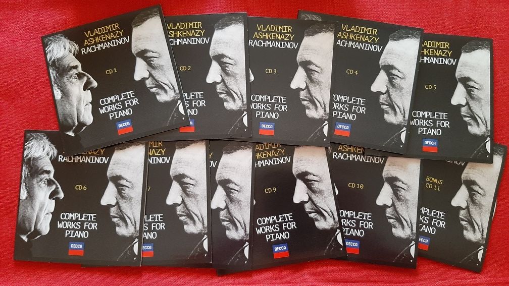 Sergey Rachmaninov - Complete works for piano - 11 cds