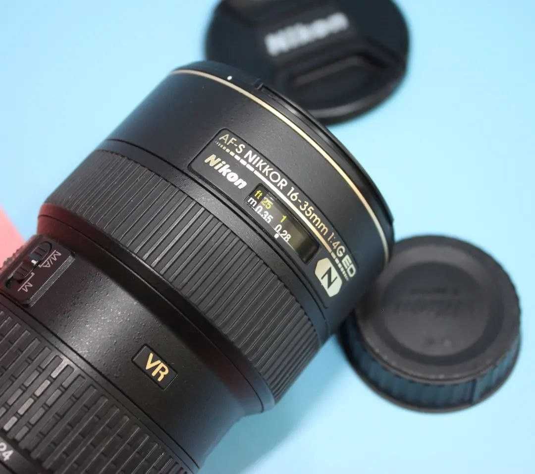 Об'єктив Nikon AF-S 16-35 мм f/4G ED VR.