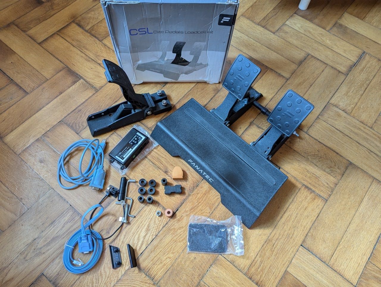 Pedały Fanatec CSL Elite z load cell