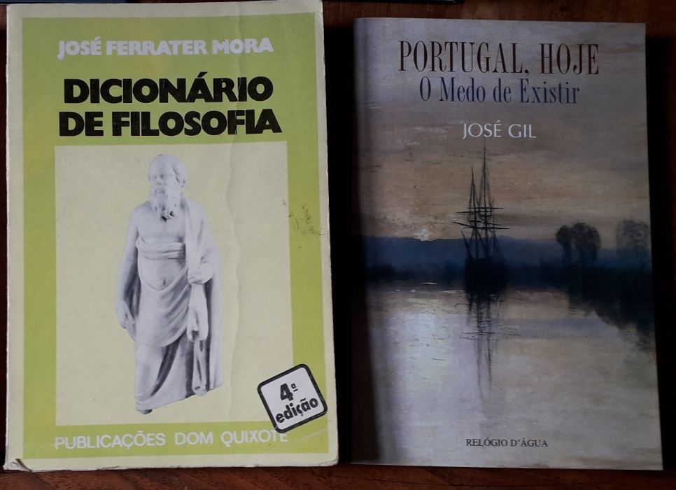 Lote de livros de filosofia e pensamento