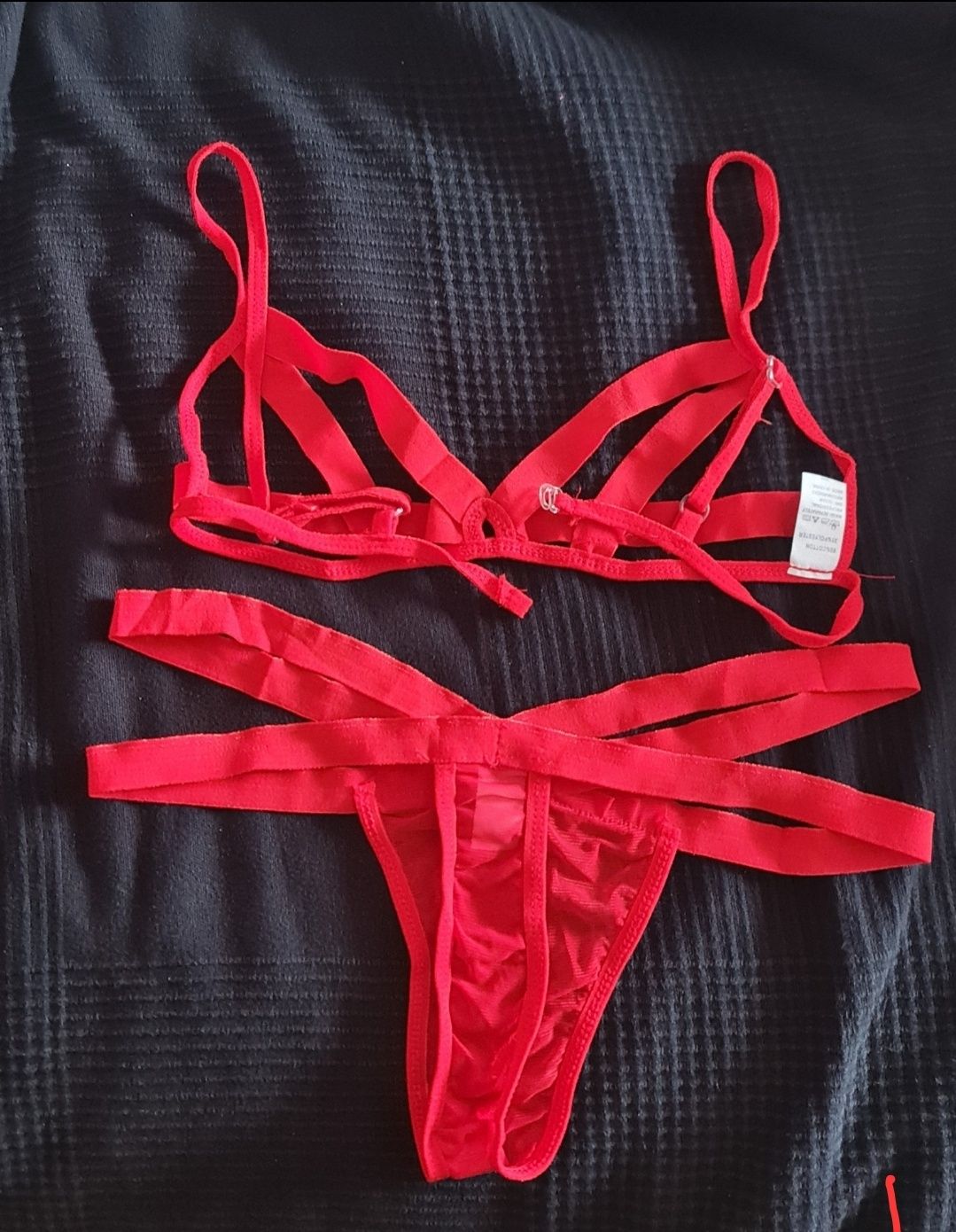 Lingerie sexy vermelha