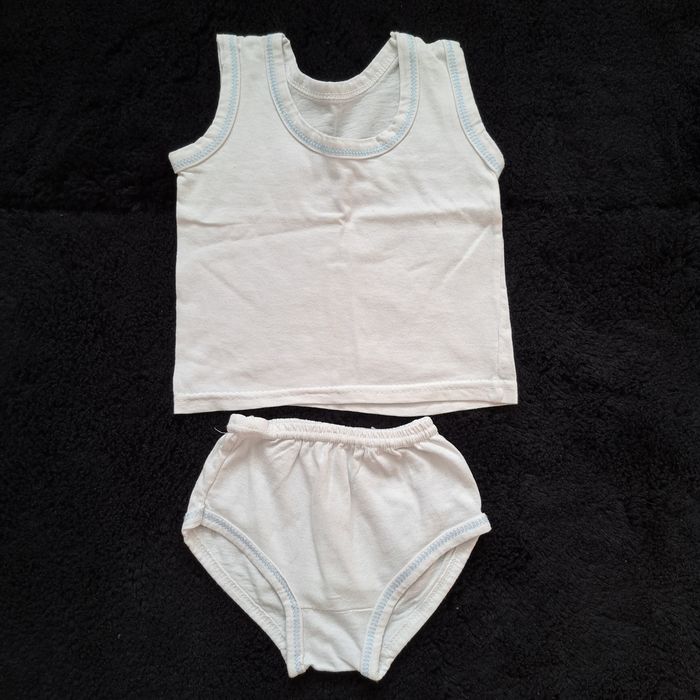 Koszulka i majtki bawełniane, bielizna, podkoszulka, tshirt