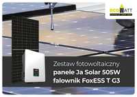 Fotowoltaika 15,15 kW panele fotowoltaiczne falownik inwerter (BRUTTO)