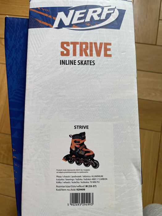 Rolki Nerf i ochraniacze