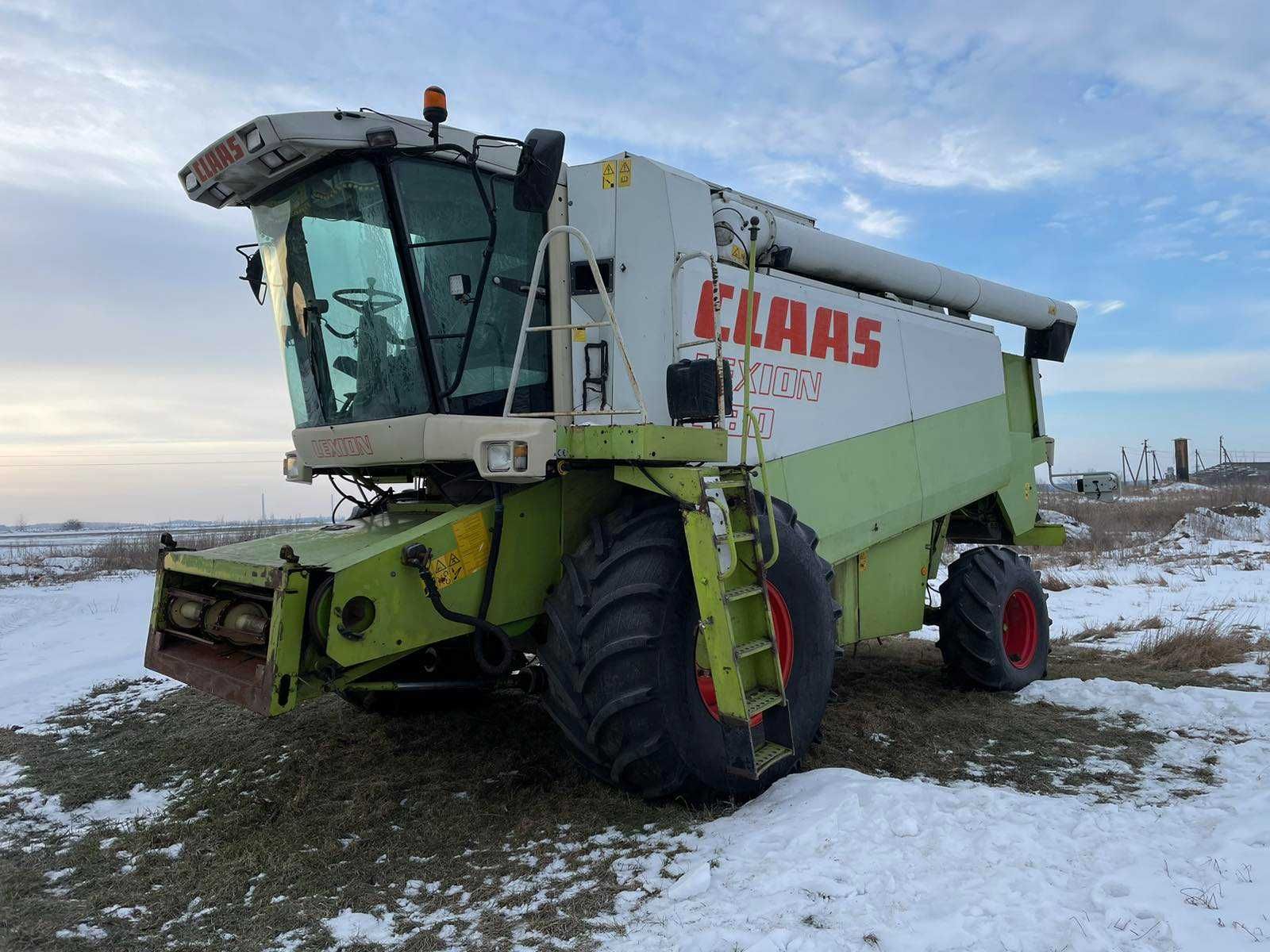 Комбайн зернозбиральний CLAAS LEXION 480 з жаткою 7,5м