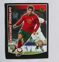 Cromo Cristiano Ronaldo 2005 selecção portuguesa