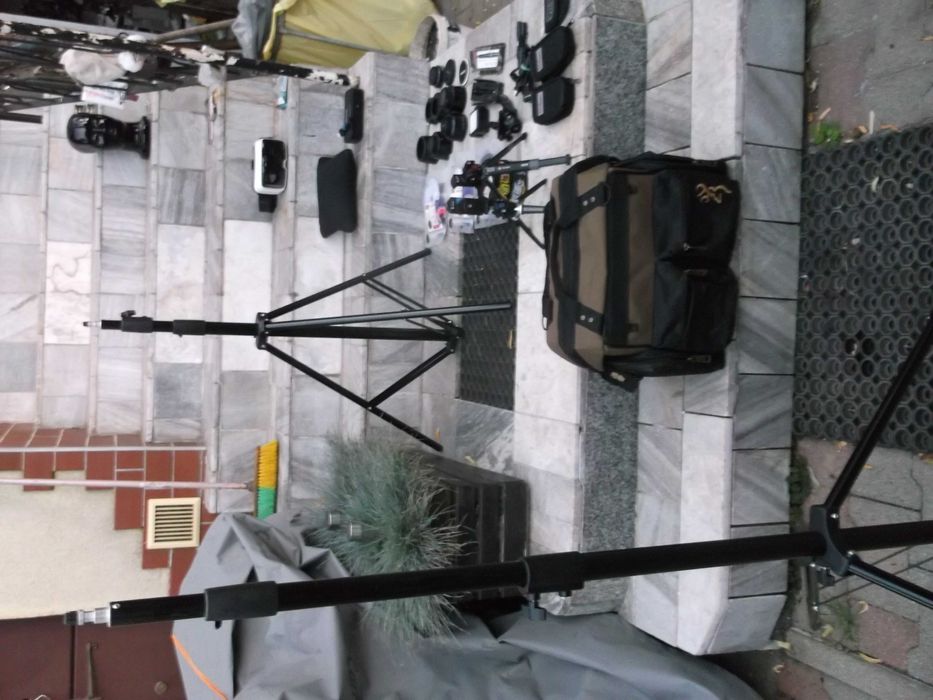 torba myśliwska i statywy do telefonów