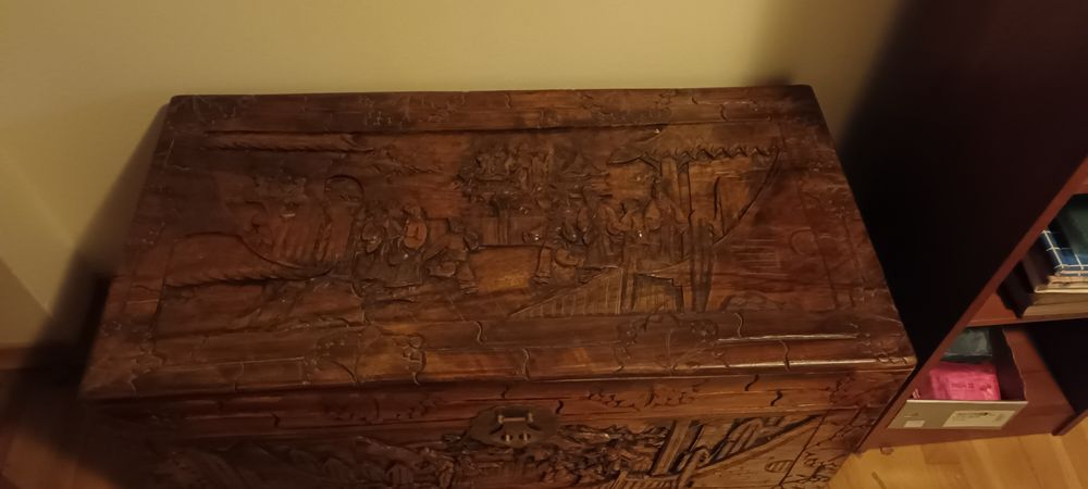 Baus para decoração e arrumação