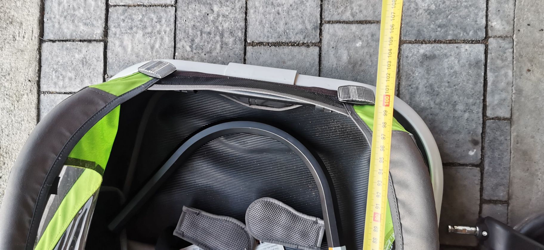 Przyczepka rowerowa Hamax traveler twin, sprzedam lub zamienię na 1 os