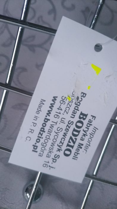 Koszyk chromowany na owoce