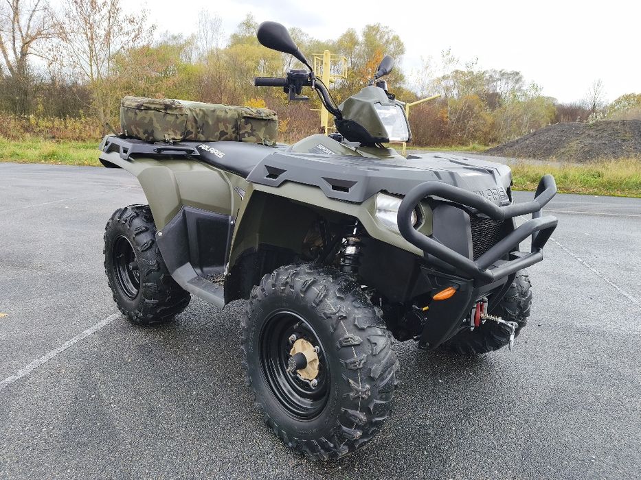 Polaris Sportsman 500 Forest 4x4 Homologacja, pług