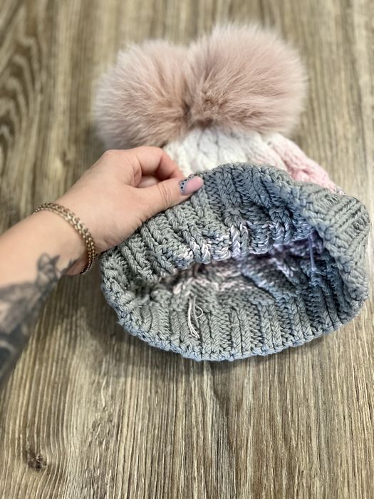 Шапки  зима для дівчинки