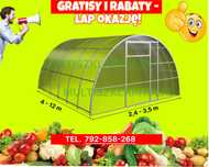 Szklarnia ogrodowa,tunel 3x4,3x6itd,poliwęglan 4mm/6mm,stal ocynkowana