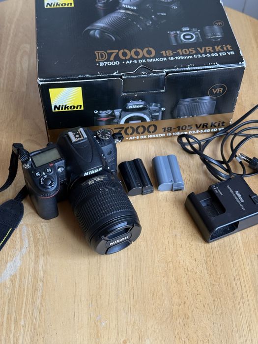 Nikon d7000 +18-105 VR kit