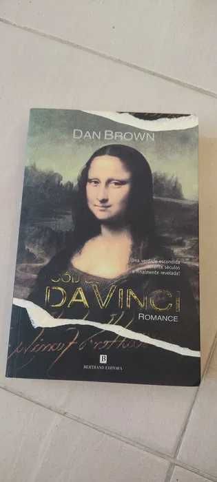 Romance "Código da Vinci" - Dan Brown (bom estado)