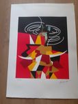 Serigrafia de Dorindo Carvalho