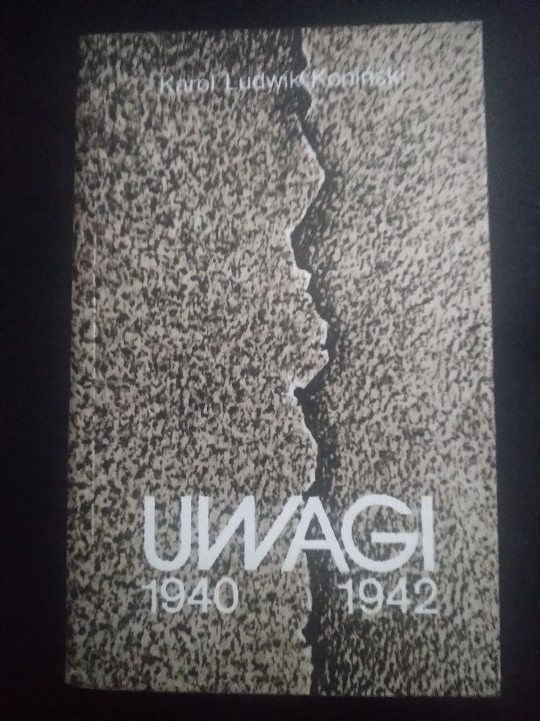 Uwagi 1940- 1942 - Karol Ludwik Koniński