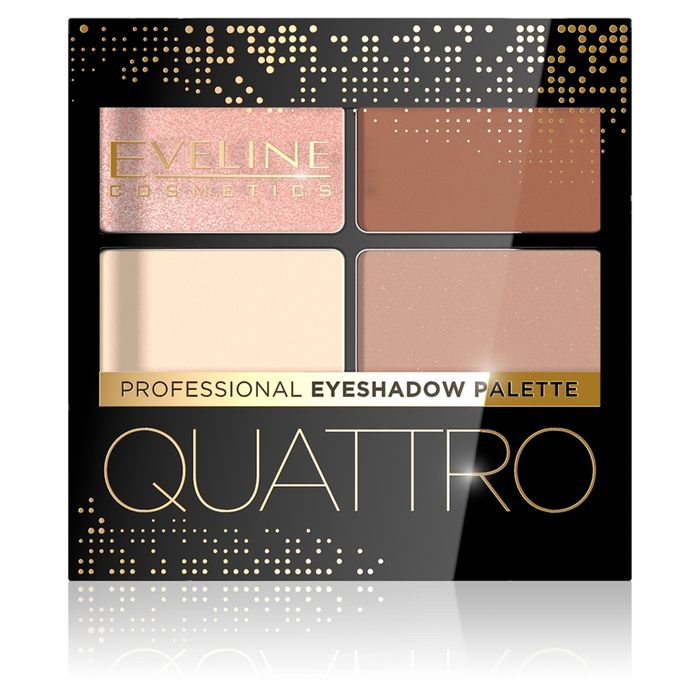 Eveline Quattro Professional paletka cieni do powiek 05 3.2g