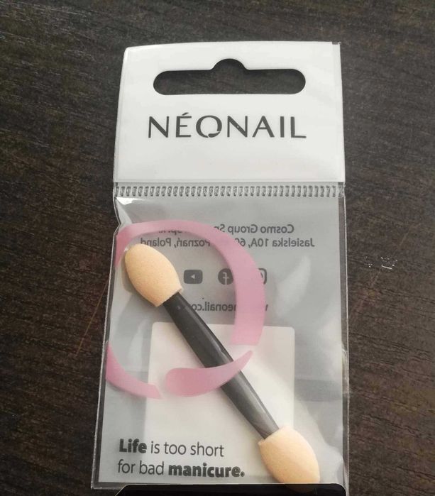 Aplikator silikonowy do cieni lub pyłków na paznokcie NeoNail