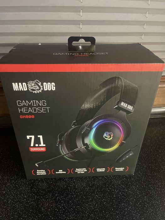 Słuchawki nowe GH800 7.1