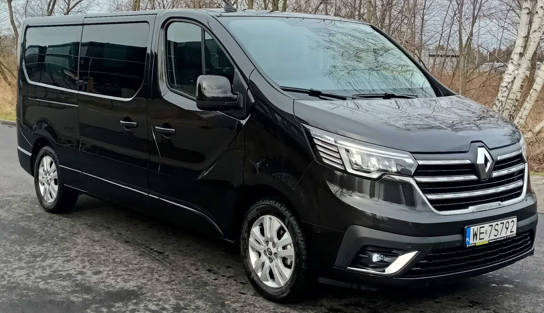 Wynajem busa , 9 i 8 osobowych , Renault Trafic long nowy!