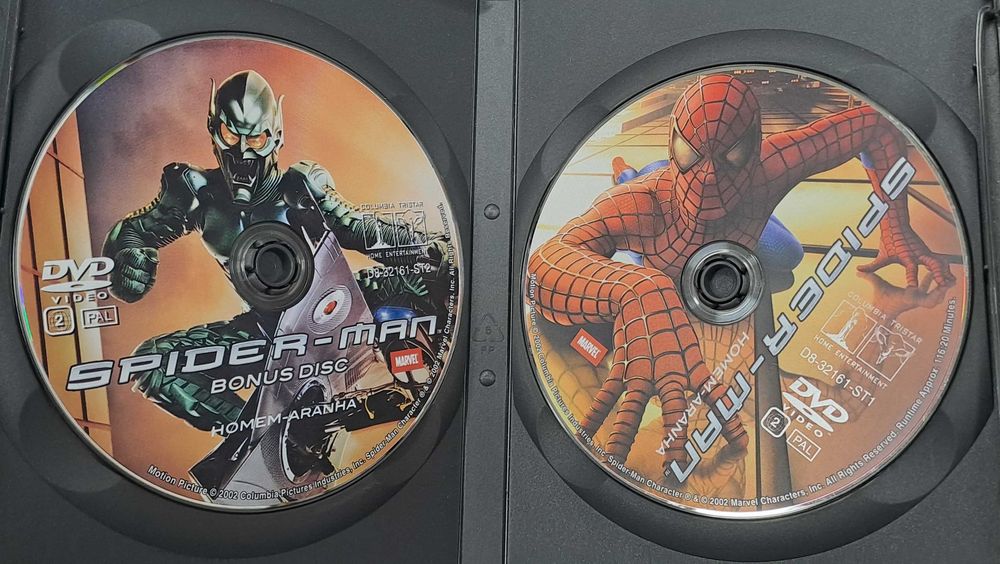 Pack DVDs MARVEL (6+2)