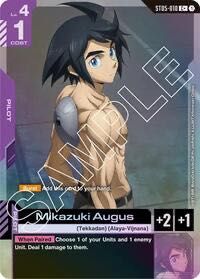 Mikazuki Augus (C+) - Starter Deck 05: Iron Bloom (ST05)