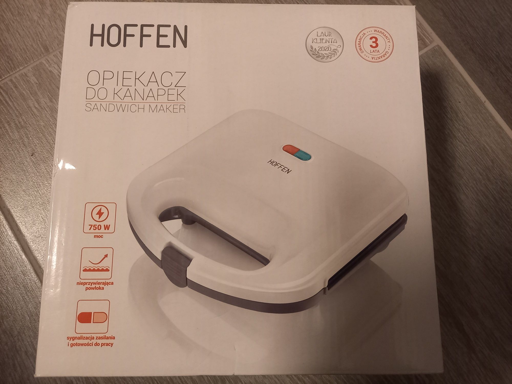 Тостер для сэндвичей Hoffen Toaster 750W