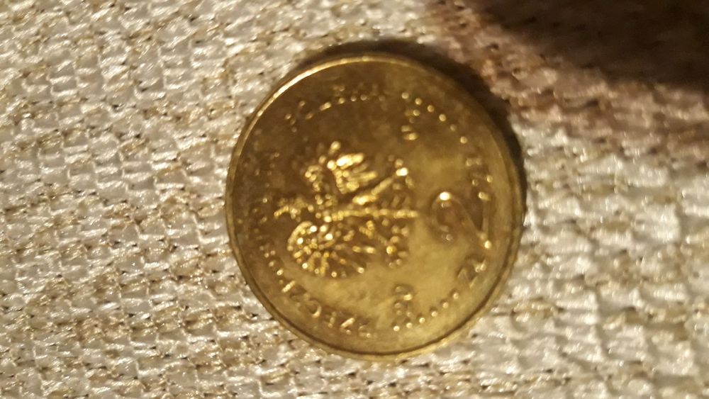 2 zl moneta okolicznościowa z okazji dziejów złtego