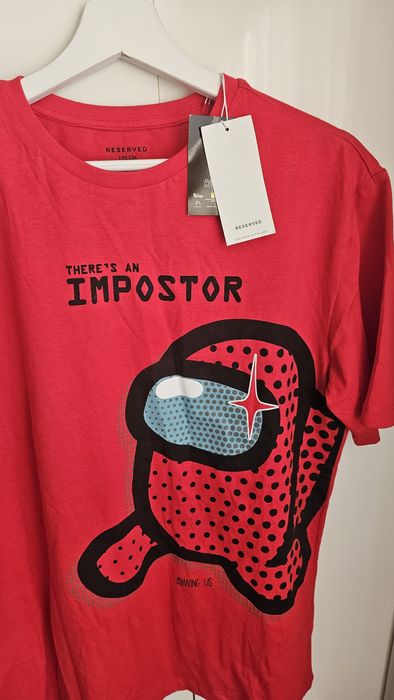 03 WYPRZEDAŻ Reserved Bluzka chłopięca r.170cm r.M Among us