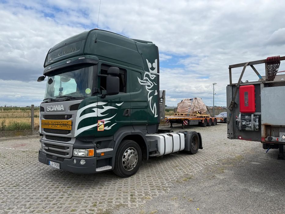 Scania R450 MEGA LOW DECK  pierwszy właściciel,retarder