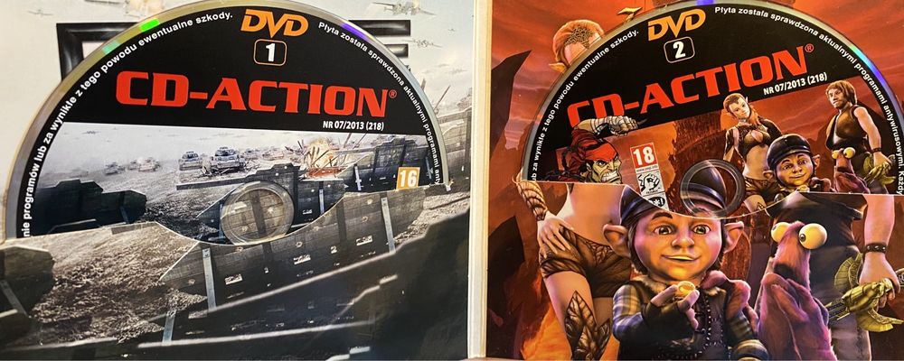 Gry CD-Action 2x DVD nr 218: Unwritten Tales