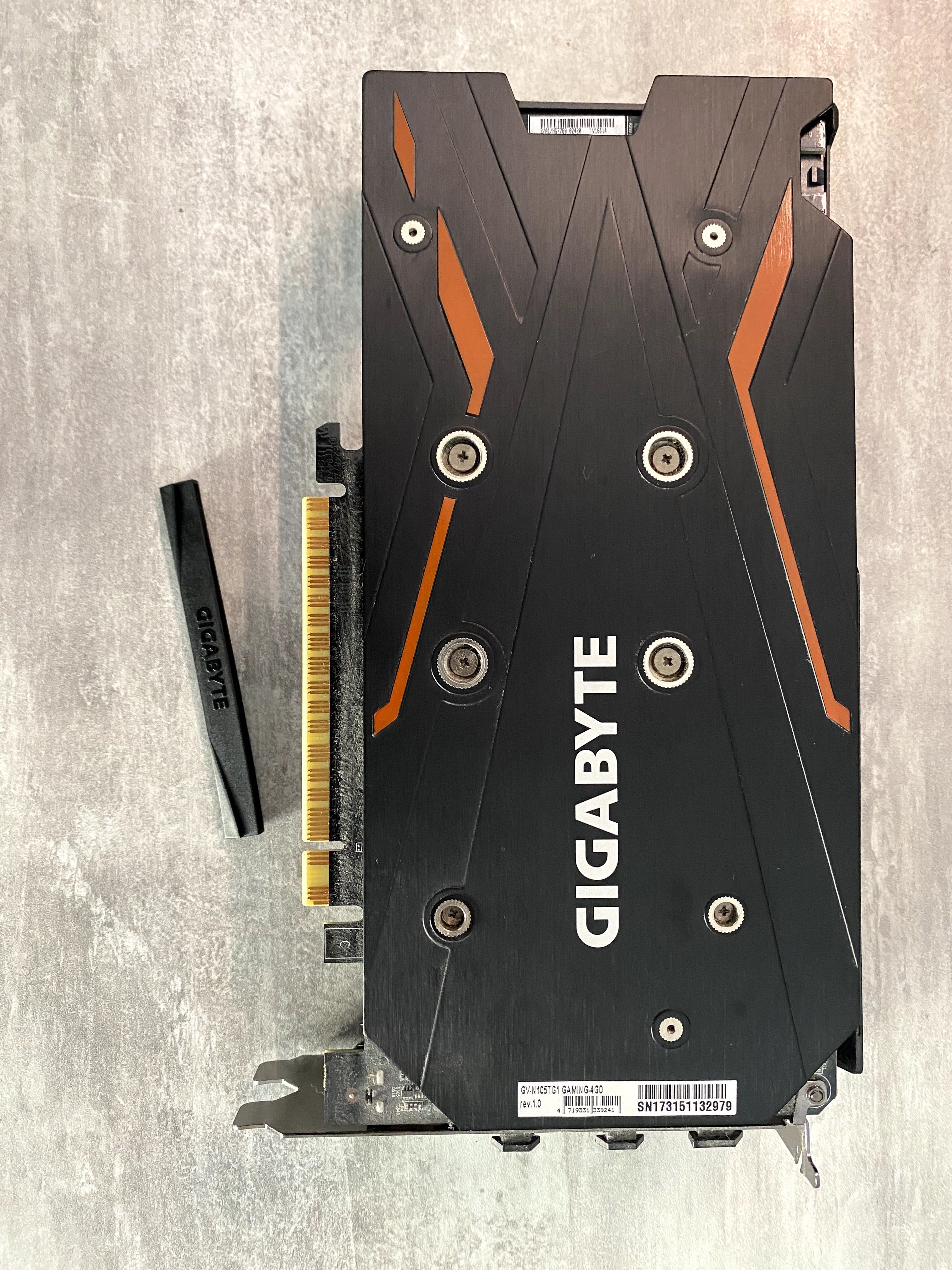 Відеокарта GIGABYTE GeForce GTX 1050 Ti Windforce OC 4G з коробкою