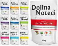 Mokra karma dla psa Dolina Noteci Premium MIX 10x500 g