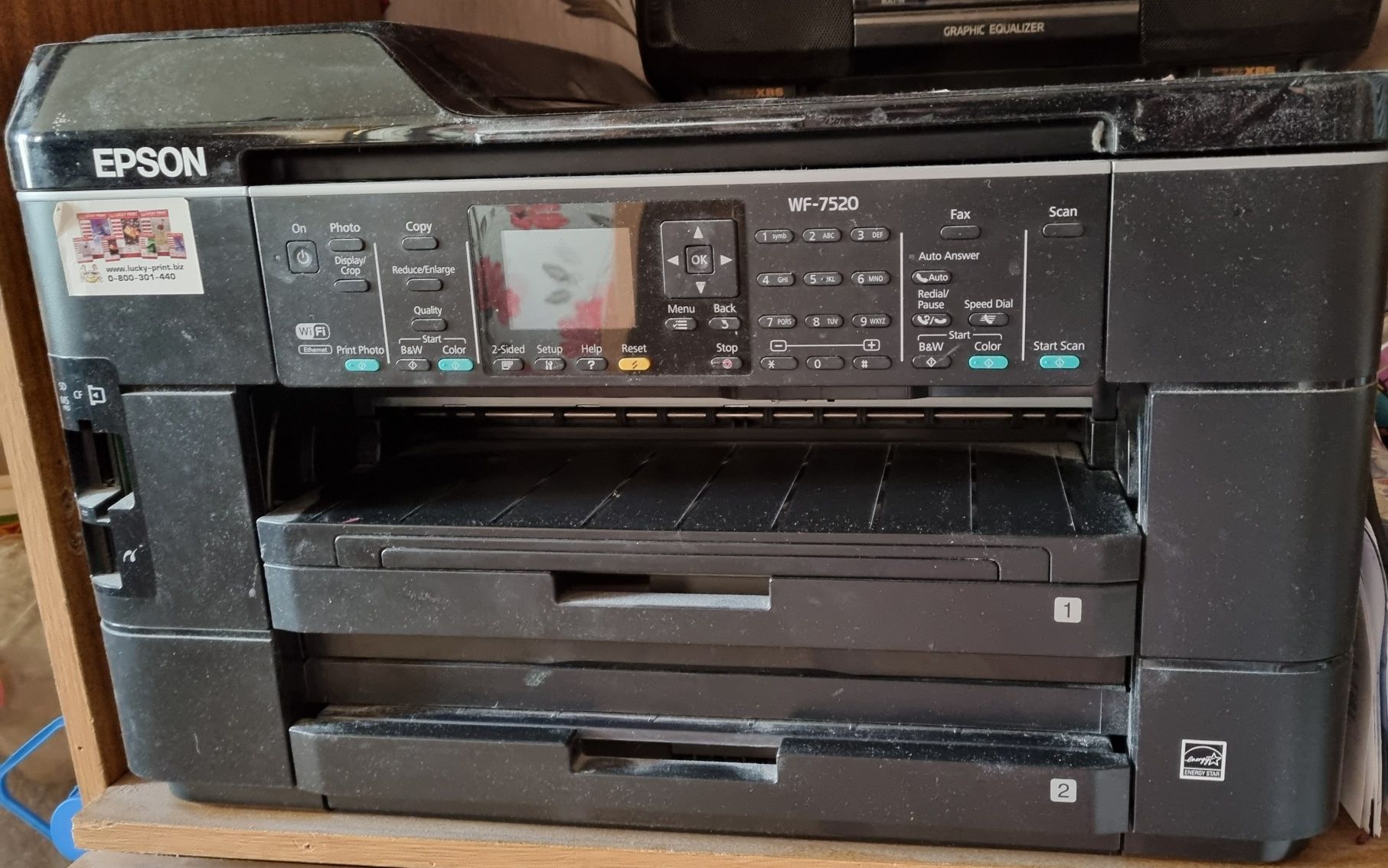Рабочая лошадка для бизнеса, A3+  МФУ Epson WorkForce Pro 7520DTW