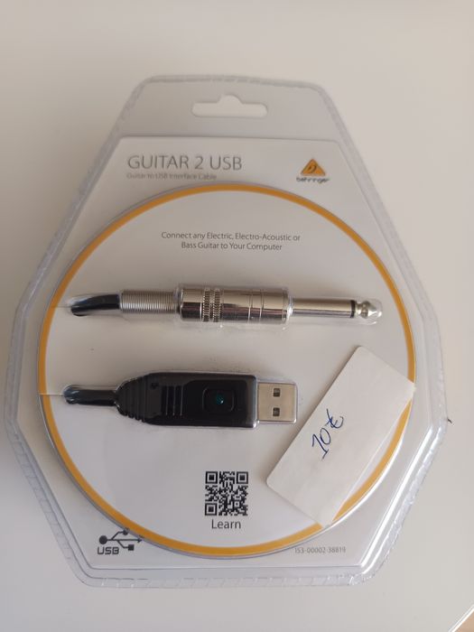 Behringer - Interface USB - Guitar 2 USB