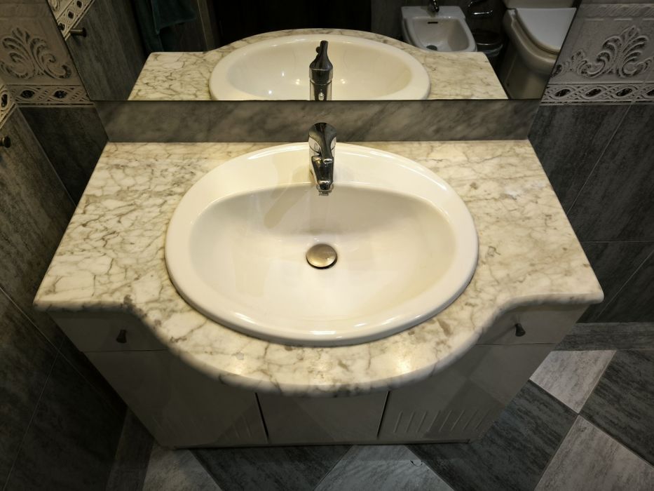 Movel wc com espelho