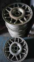 Alufelgi VW Golf I,1,2,II ,6X14 SNOWFLAKE et.38 scirocco rarytas bbs