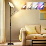 OTREN Lampa Podłogowa LED RGB Z Pilotem Do Salonu Sypialni Biura a20