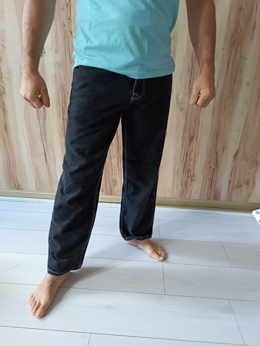 Dżinsy baggy Cropp w 30/L34