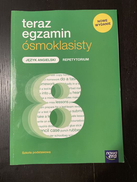 Repetytorium z języka angielskiego e8